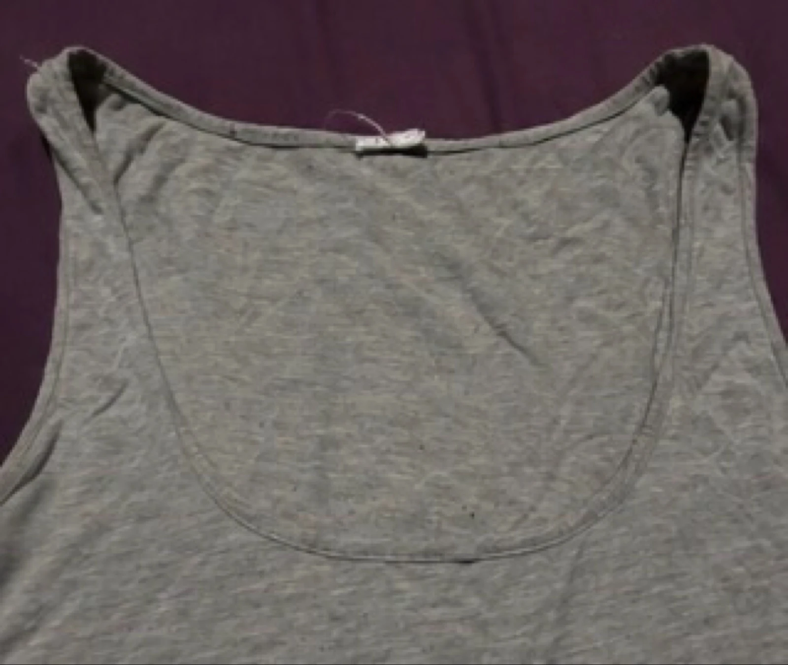 Camisola gris jaspeada para mujer – Corte fluido – Talla S – photo 4